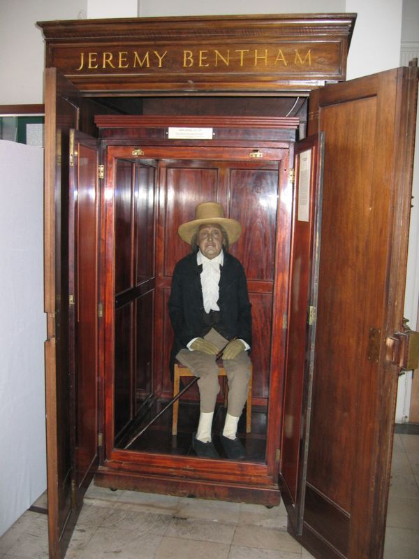 Portrait of Jeremy Bentham