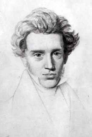 Portrait of Søren Kierkegaard