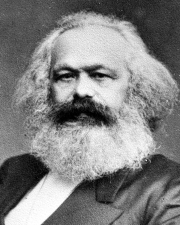 Portrait of Karl Marx
